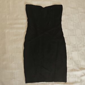 Marciano Black Sweetheart Bodycon Dress